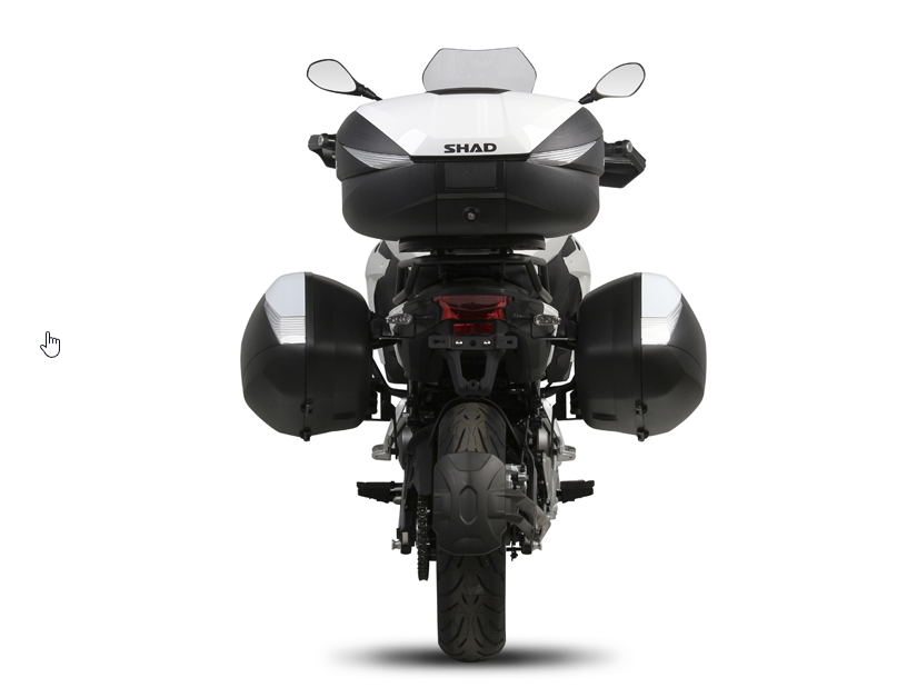 Benelli TRK 502 maletas Shad